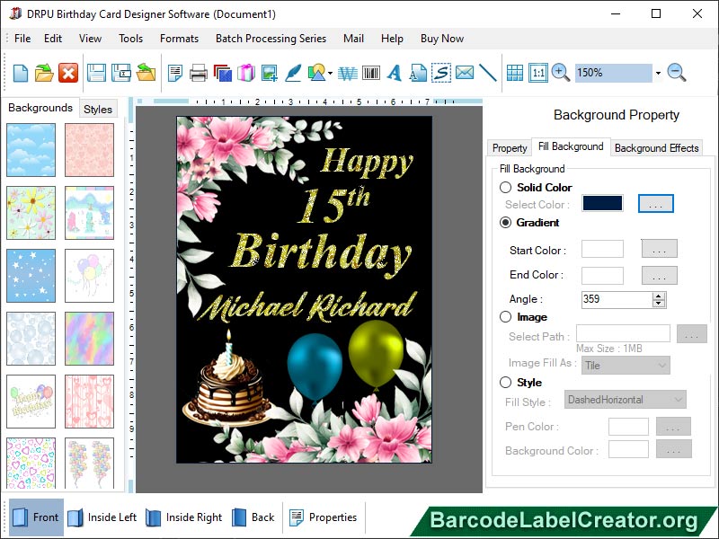 Print birthday card software 9.4.2.3 full